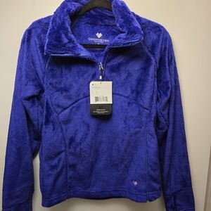 Obermeyer Teen Girls Purple Fleece Jacket Size XL
